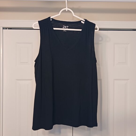 3/$18 - Maurices Black Tank Top Size XL - Picture 1 of 6
